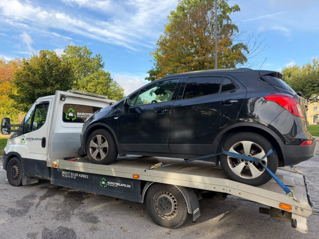 Opel Mokka afhentet af Skrotbil ApS